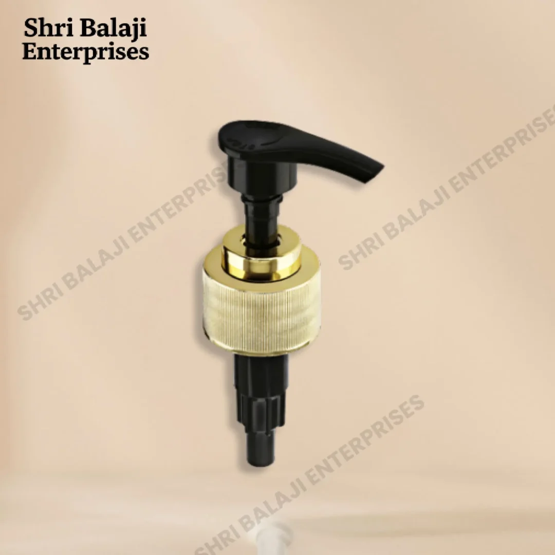 Lotion Pump Ribbed