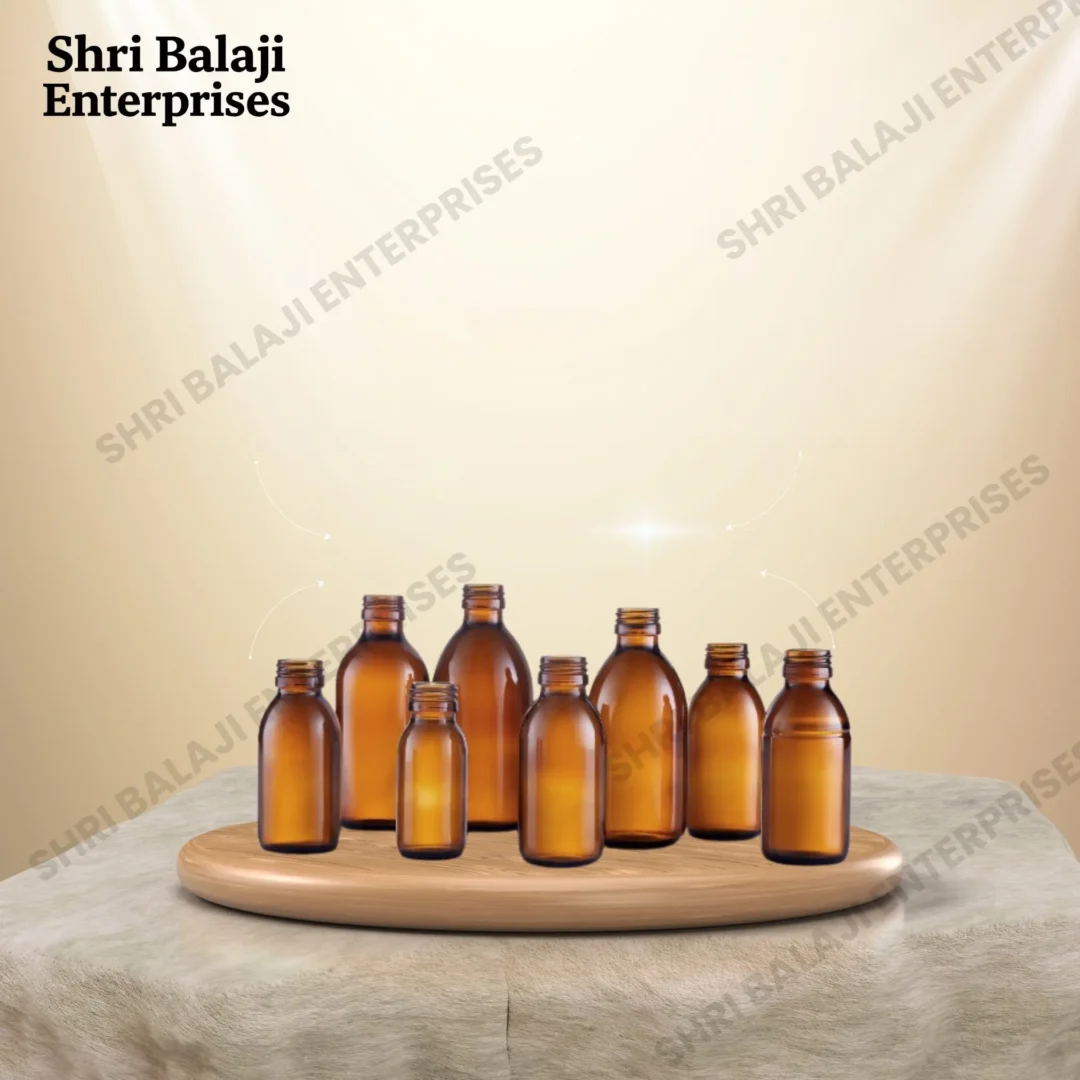 Pharma Amber Syrup Glass Bottle - 100Ml