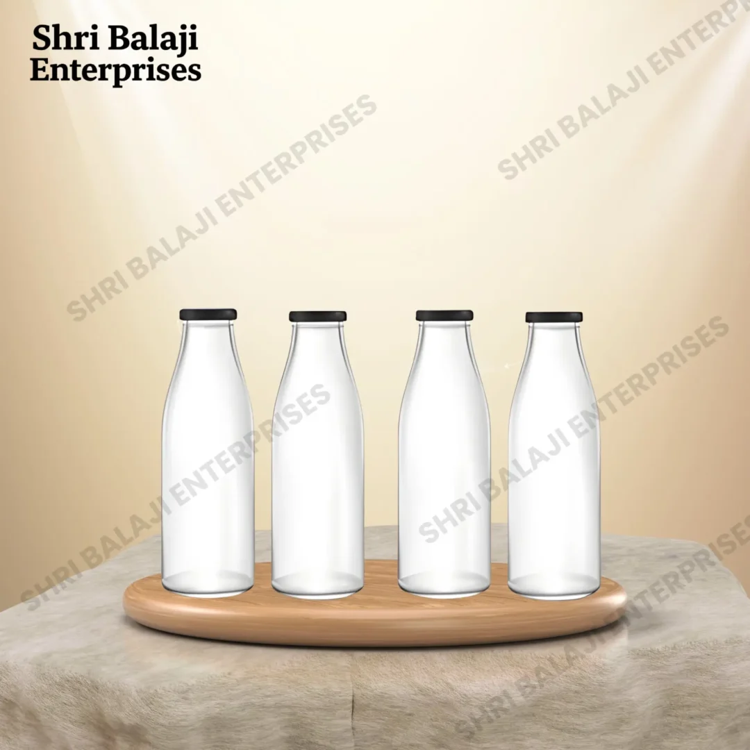 Transparent Flint Glass Bottle
