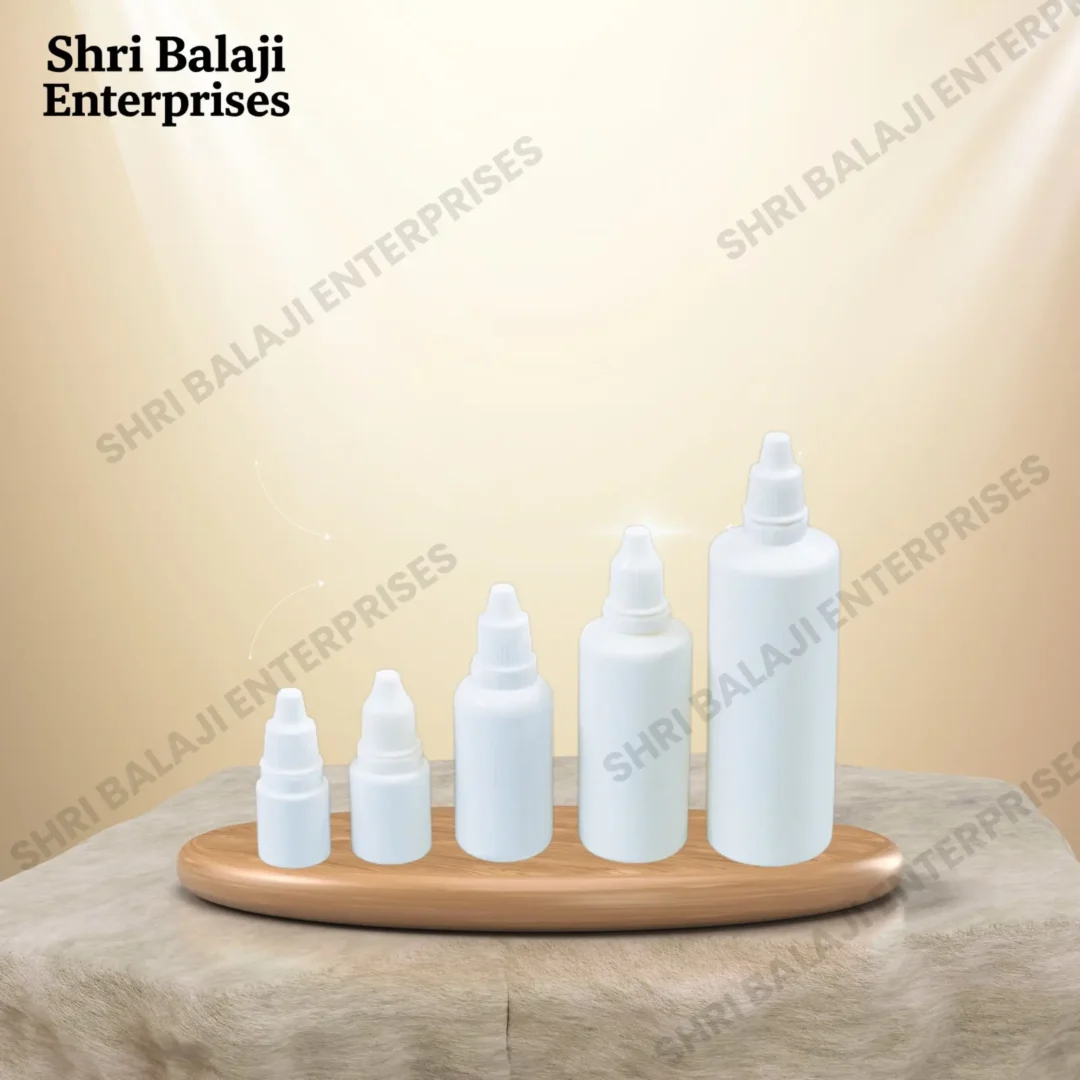 White Pharmaceutical Dropper Bottle