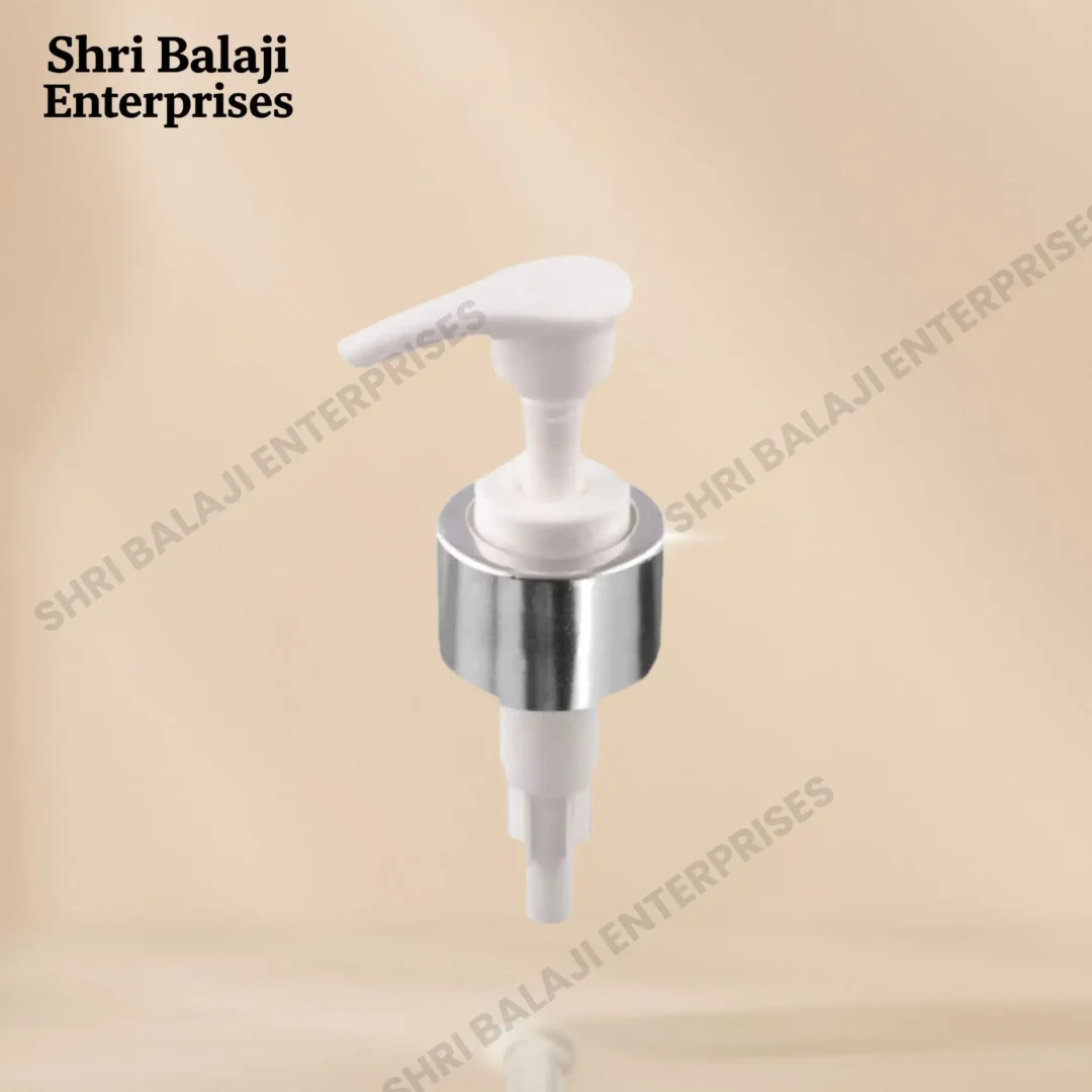Lotion Pump  - 24mm, Silver